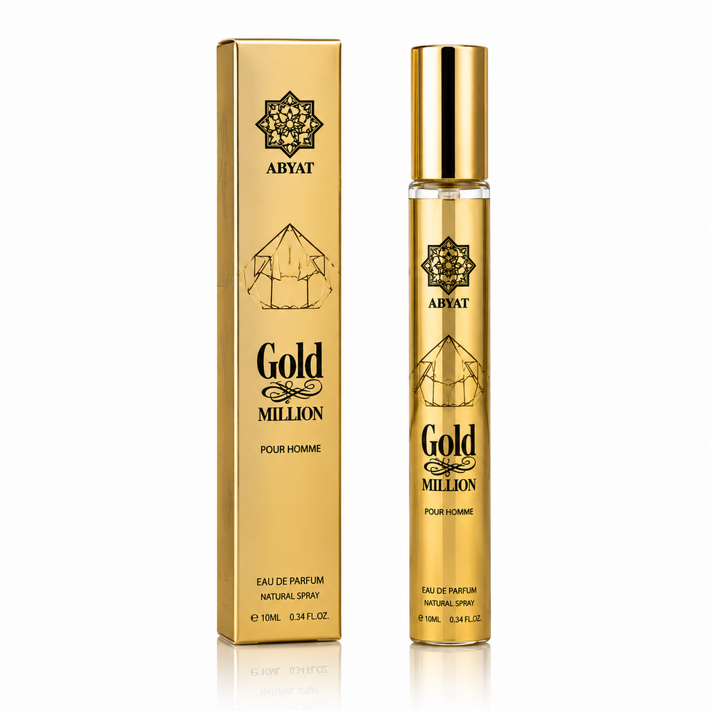 Abyat G&B Gold Million 33ml | For Women | Inspired by Rabanne 1 Million