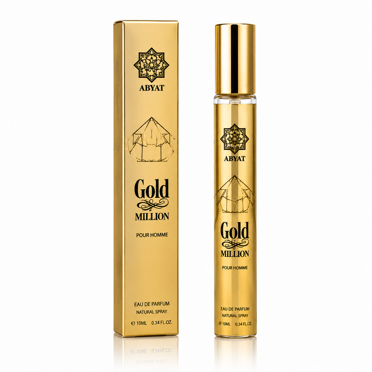 Abyat G&B Gold Million 33ml | For Women | Inspired by Rabanne 1 Million